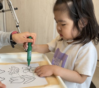 佐野２色ぬり楽しいな＾＾
